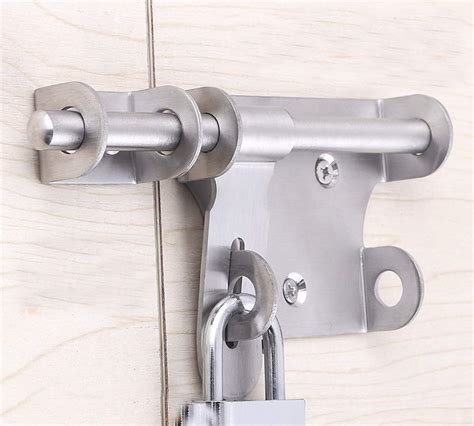 safety latches for metal box|metal box with padlock hole.